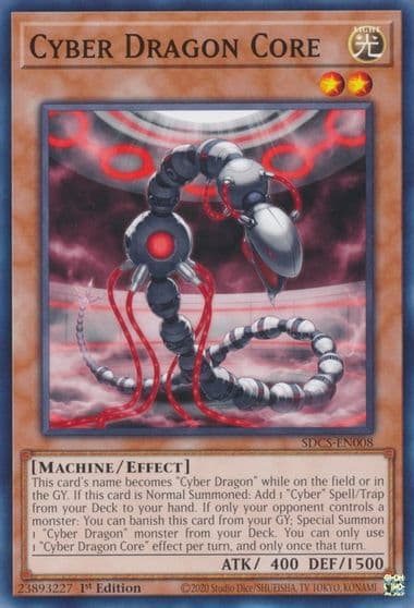 Cyber Dragon Core Structure Deck: Cyber Strike Yu-Gi-Oh! card