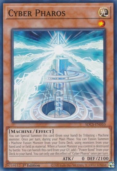 Cyber Pharos Structure Deck: Cyber Strike Yu-Gi-Oh! card