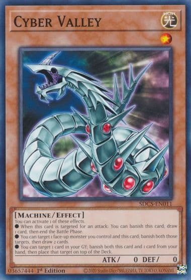 Cyber Valley Structure Deck: Cyber Strike Yu-Gi-Oh! card