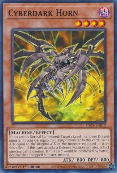 Cyberdark Horn Structure Deck: Cyber Strike Yu-Gi-Oh! card