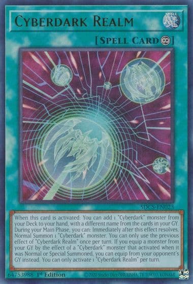 Cyberdark Realm Structure Deck: Cyber Strike Yu-Gi-Oh! card