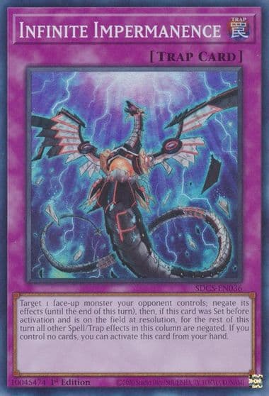 Infinite Impermanence Structure Deck: Cyber Strike Yu-Gi-Oh! card