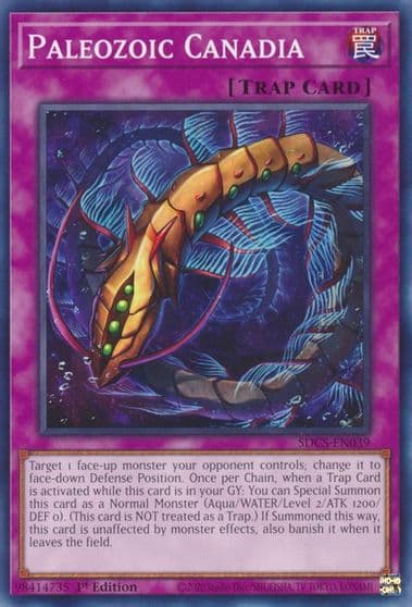 Paleozoic Canadia Structure Deck: Cyber Strike Yu-Gi-Oh! card