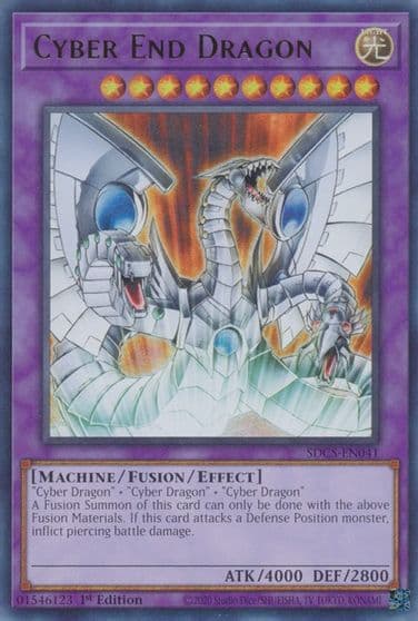 Cyber End Dragon Structure Deck: Cyber Strike Yu-Gi-Oh! card
