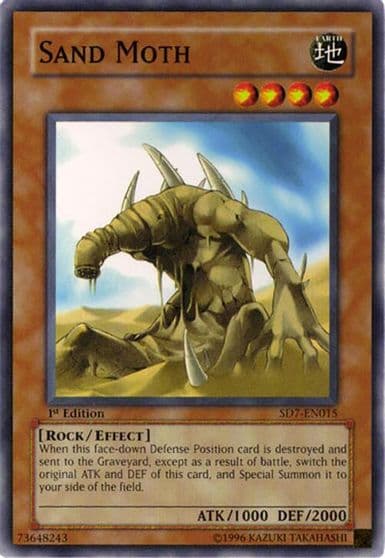 Sand Moth Structure Deck: Invincible Fortress Yu-Gi-Oh! card