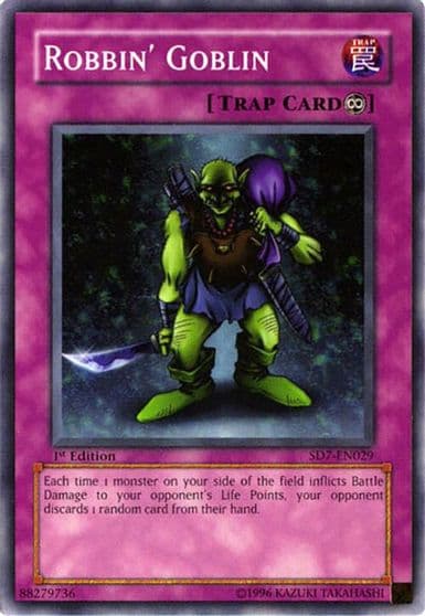 Robbin Goblin Structure Deck: Invincible Fortress Yu-Gi-Oh! card