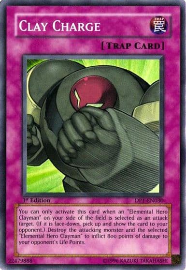 Clay Charge Duelist Pack 1: Jaden Yuki Yu-Gi-Oh! card