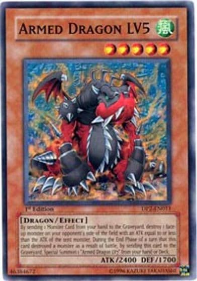 Armed Dragon LV5 Duelist Pack 2: Chazz Princeton Yu-Gi-Oh! card