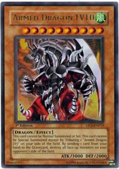 Armed Dragon LV10 Duelist Pack 2: Chazz Princeton Yu-Gi-Oh! card