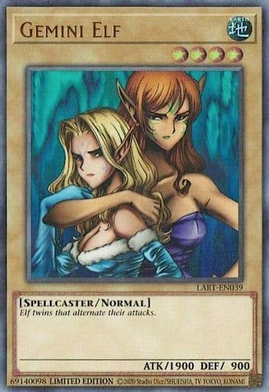 Gemini Elf The Lost Art Promotion Yu-Gi-Oh! card
