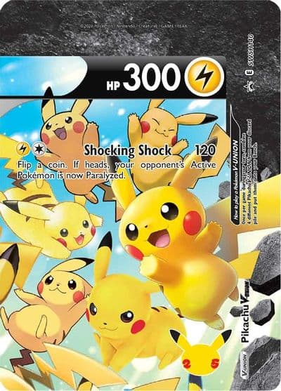 Pikachu V-Union - SWSH140 SWSH: Sword & Shield Promo Cards Pokemon card