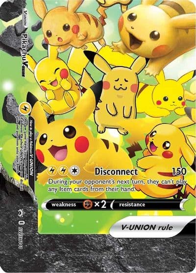 Pikachu V-Union - SWSH141 SWSH: Sword & Shield Promo Cards Pokemon card