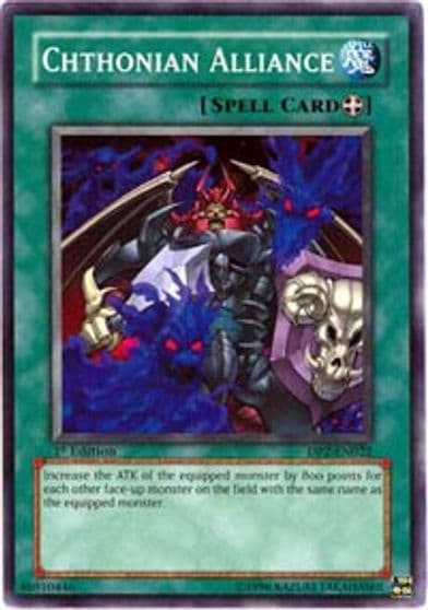 Chthonian Alliance Duelist Pack 2: Chazz Princeton Yu-Gi-Oh! card
