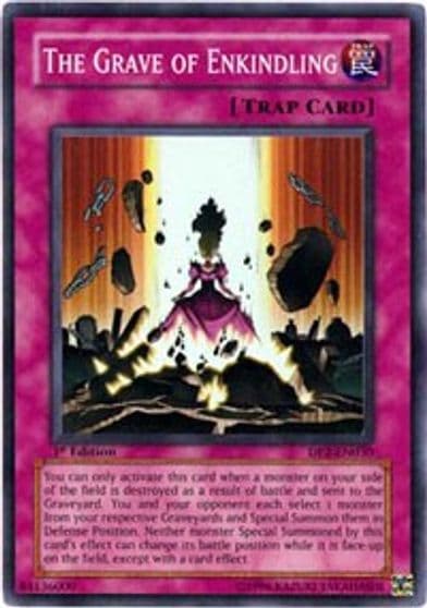 The Grave of Enkindling Duelist Pack 2: Chazz Princeton Yu-Gi-Oh! card