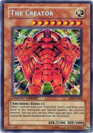 The Creator Elemental Energy Yu-Gi-Oh! card