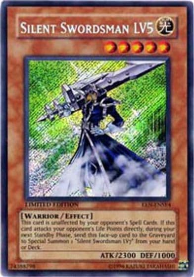 Silent Swordsman LV5 Elemental Energy Yu-Gi-Oh! card