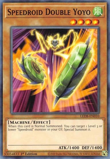 Speedroid Double Yoyo Legendary Duelists: Synchro Storm Yu-Gi-Oh! card