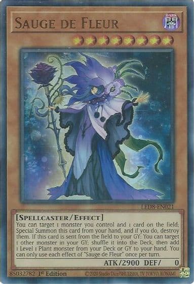 Sauge de Fleur Legendary Duelists: Synchro Storm Yu-Gi-Oh! card