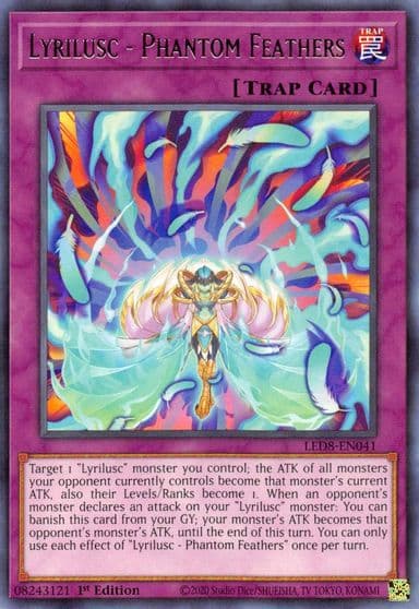 Lyrilusc Phantom Feathers Legendary Duelists: Synchro Storm Yu-Gi-Oh! card