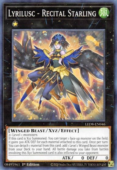 Lyrilusc Recital Starling Legendary Duelists: Synchro Storm Yu-Gi-Oh! card