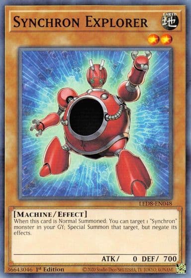 Synchron Explorer Legendary Duelists: Synchro Storm Yu-Gi-Oh! card