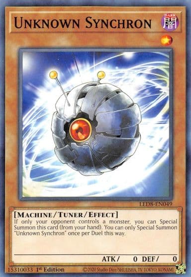 Unknown Synchron Legendary Duelists: Synchro Storm Yu-Gi-Oh! card