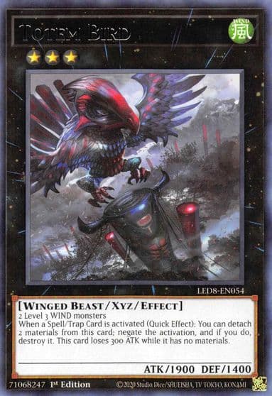 Totem Bird Legendary Duelists: Synchro Storm Yu-Gi-Oh! card