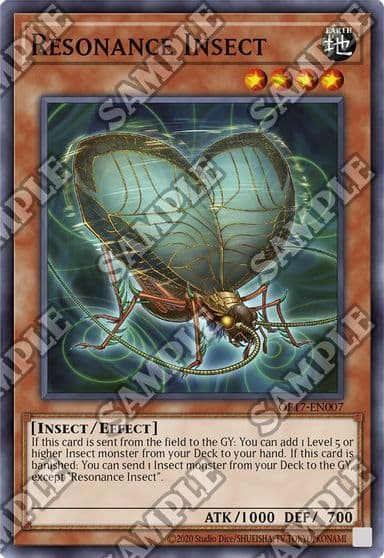 Resonance Insect OTS Tournament Pack 17 Yu-Gi-Oh! card