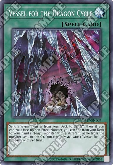 Vessel for the Dragon Cycle OTS Tournament Pack 17 Yu-Gi-Oh! card