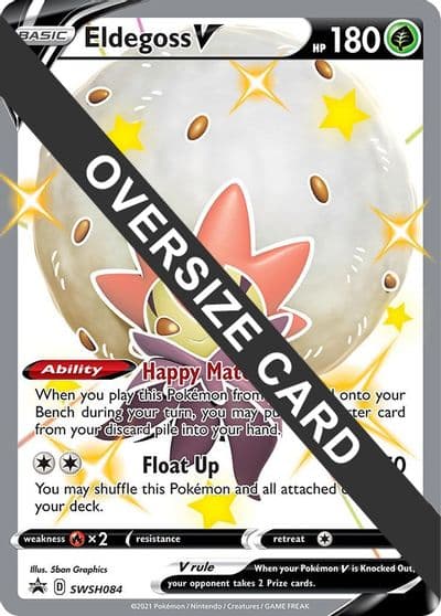 Eldegoss V - SWSH084 Jumbo Cards Pokemon card