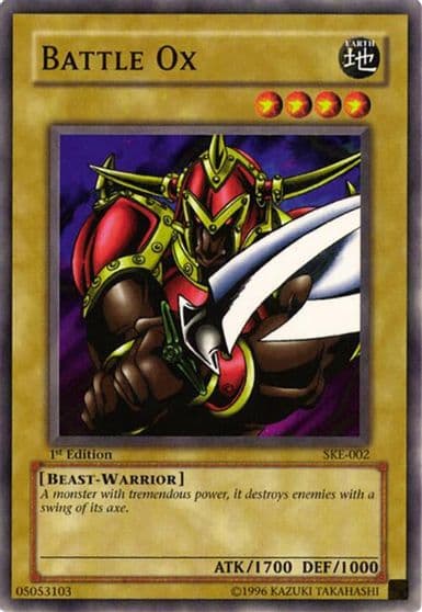 Battle Ox Starter Deck: Kaiba Evolution Yu-Gi-Oh! card