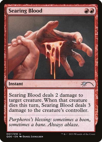 Searing Blood Unique and Miscellaneous Promos Magic card