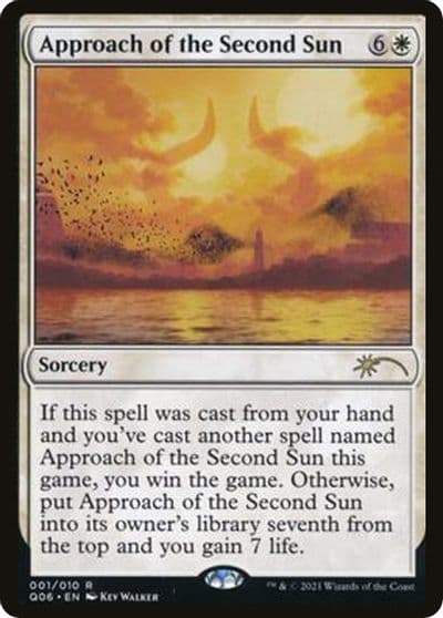 Approach of the Second Sun Unique and Miscellaneous Promos Magic card