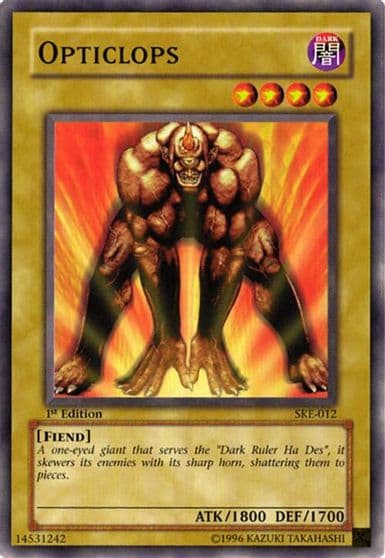 Opticlops Starter Deck: Kaiba Evolution Yu-Gi-Oh! card