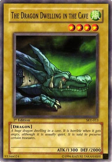 The Dragon Dwelling in the Cave Starter Deck: Kaiba Evolution Yu-Gi-Oh! card