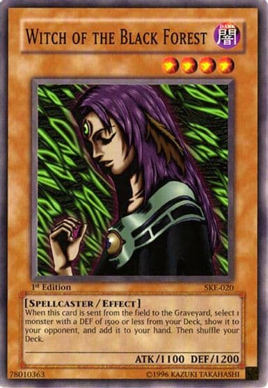 Witch of the Black Forest Starter Deck: Kaiba Evolution Yu-Gi-Oh! card
