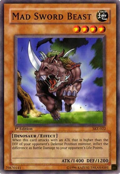 Mad Sword Beast Starter Deck: Kaiba Evolution Yu-Gi-Oh! card