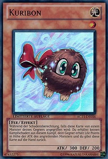 Kuribon German Kuribon Advent Calendar 2011 (Adventskalender) Yu-Gi-Oh! card
