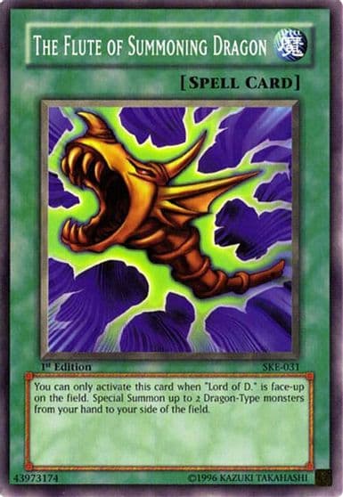 The Flute of Summoning Dragon Starter Deck: Kaiba Evolution Yu-Gi-Oh! card