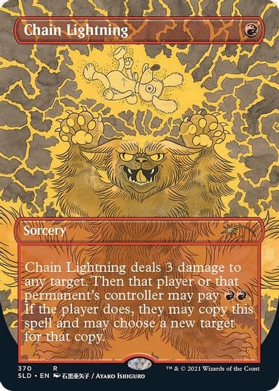 Chain Lightning 370 Secret Lair Drop Series Magic card
