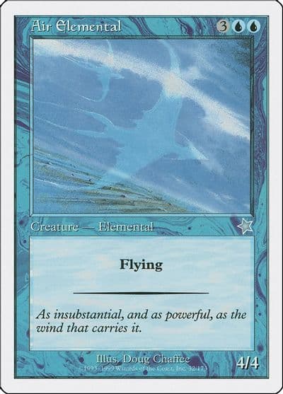 Air Elemental Starter 1999 Magic card