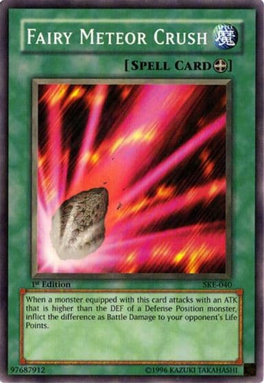 Fairy Meteor Crush Starter Deck: Kaiba Evolution Yu-Gi-Oh! card
