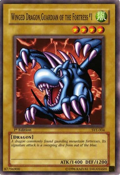 Winged Dragon Guardian of the Fortress 1 Starter Deck: Yugi Evolution Yu-Gi-Oh! card