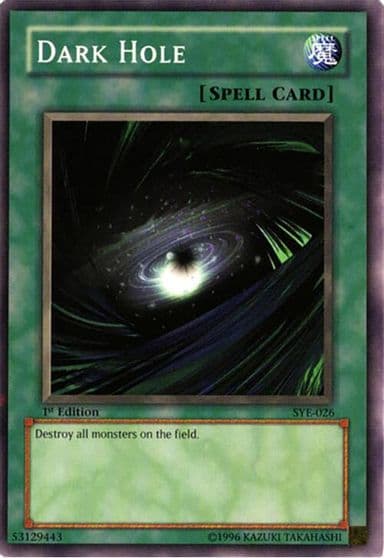 Dark Hole Starter Deck: Yugi Evolution Yu-Gi-Oh! card