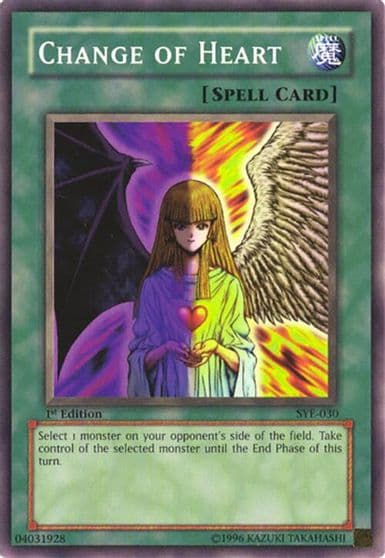 Change of Heart Starter Deck: Yugi Evolution Yu-Gi-Oh! card