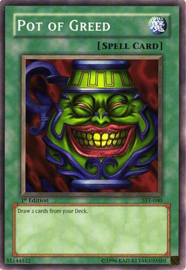 Pot of Greed Starter Deck: Yugi Evolution Yu-Gi-Oh! card