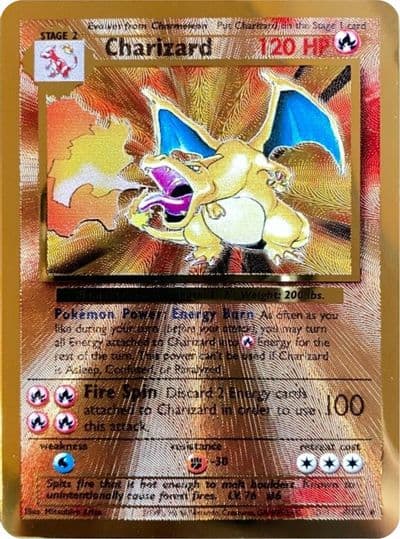 Charizard (Celebrations Metal Card) Miscellaneous Cards & Products Pokemon card