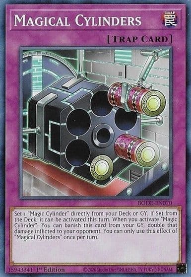 Magical Cylinders Burst of Destiny Yu-Gi-Oh! card