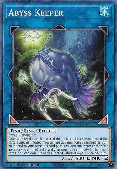 Abyss Keeper Burst of Destiny Yu-Gi-Oh! card