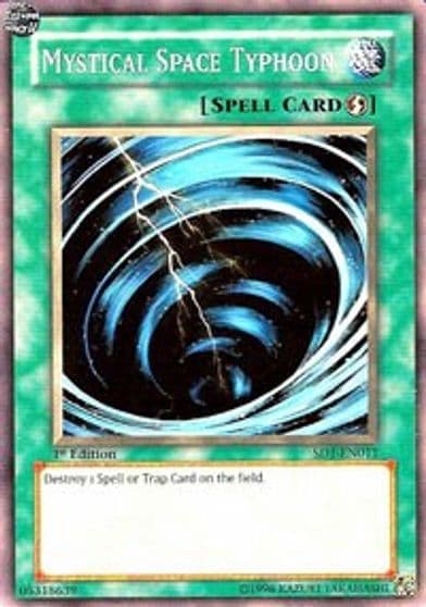 Mystical Space Typhoon Structure Deck: Dragon's Roar Yu-Gi-Oh! card